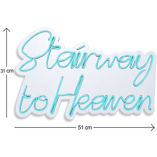 Wallity Ukrasna plastična LED rasvjeta, Stairway to Heaven - Blue slika 12
