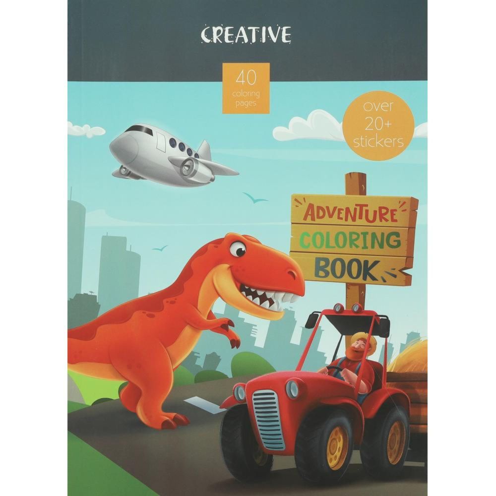 Bojanka A4 Decki 40L Creative slika 1