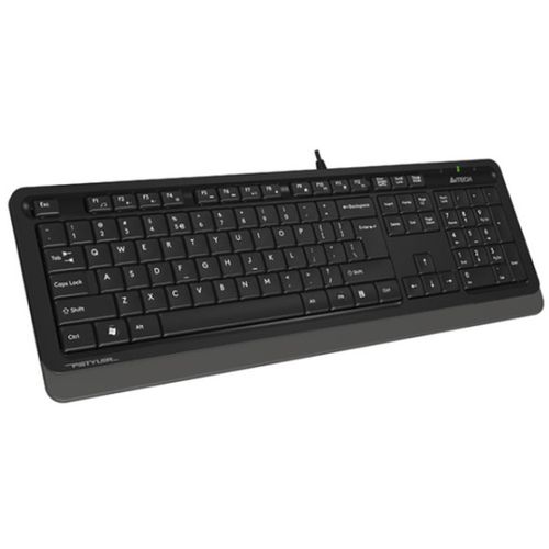 A4-FK10 US GREY A4Tech Fstyler Multimedia comfort tastatura, FN funkcije, vodootp. US-LAYOUT, USB slika 3