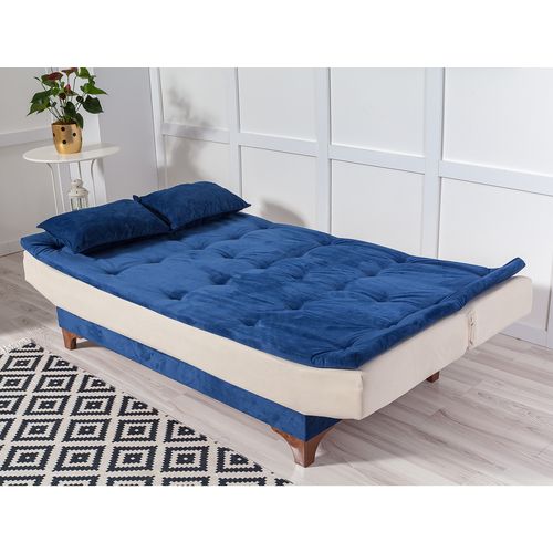 Kelebek - Dark Blue, Cream Dark Blue
Cream 3-Seat Sofa-Bed slika 3