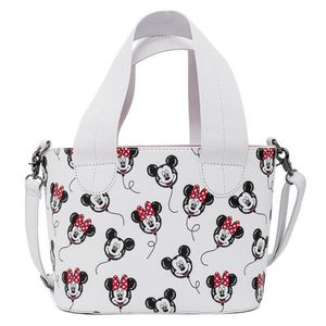 Loungefly Disney Mickey & Minnie Mouse Balloon Crossbody Bag