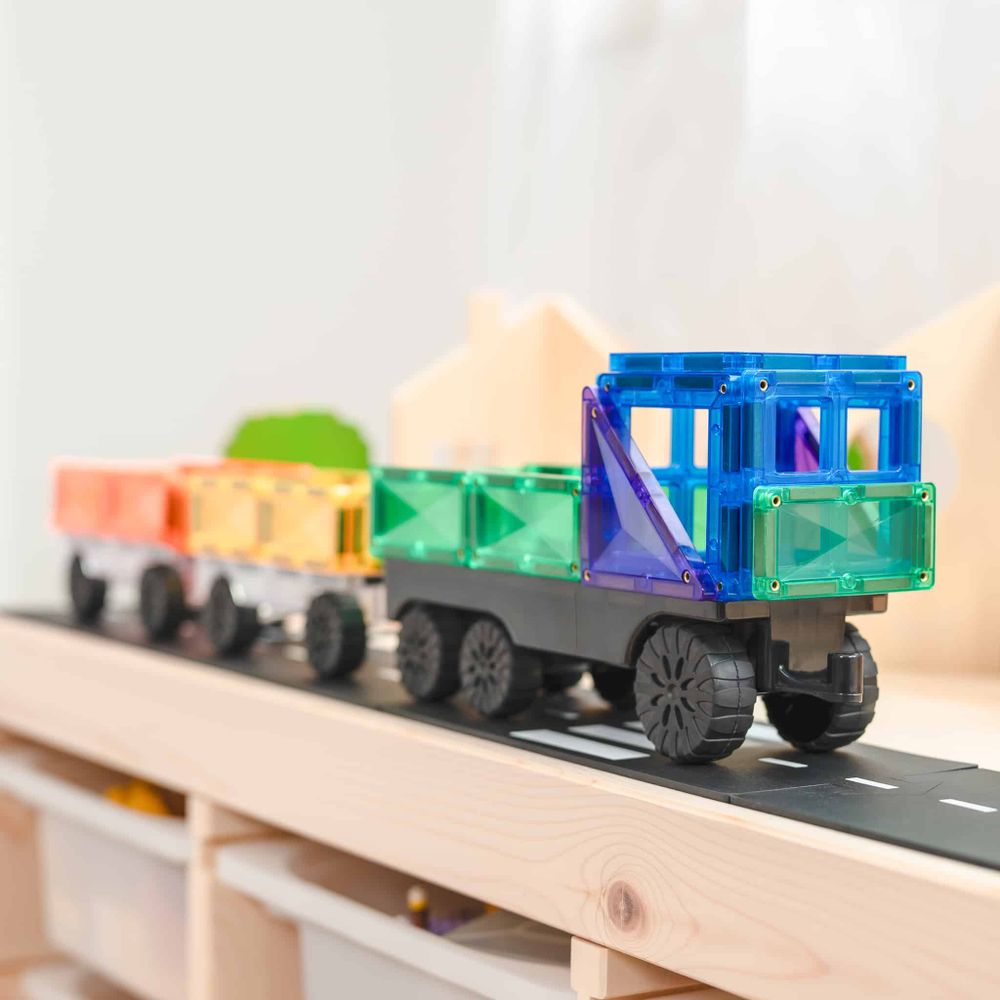 Connetix Magnetne pločice za slaganje Rainbow Transport Pack, 50kom slika 7