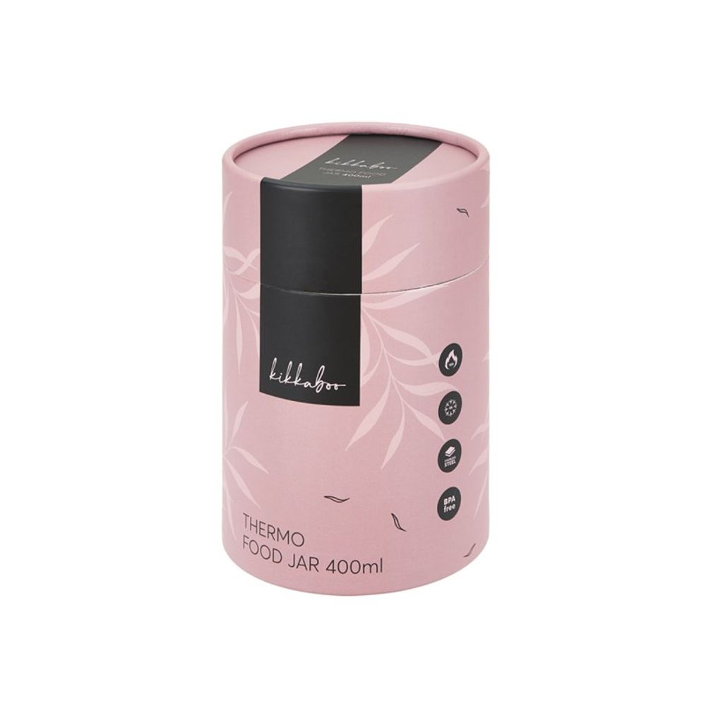 Kikka Boo Termos posuda za hranu Flora Blush, 400ml slika 3