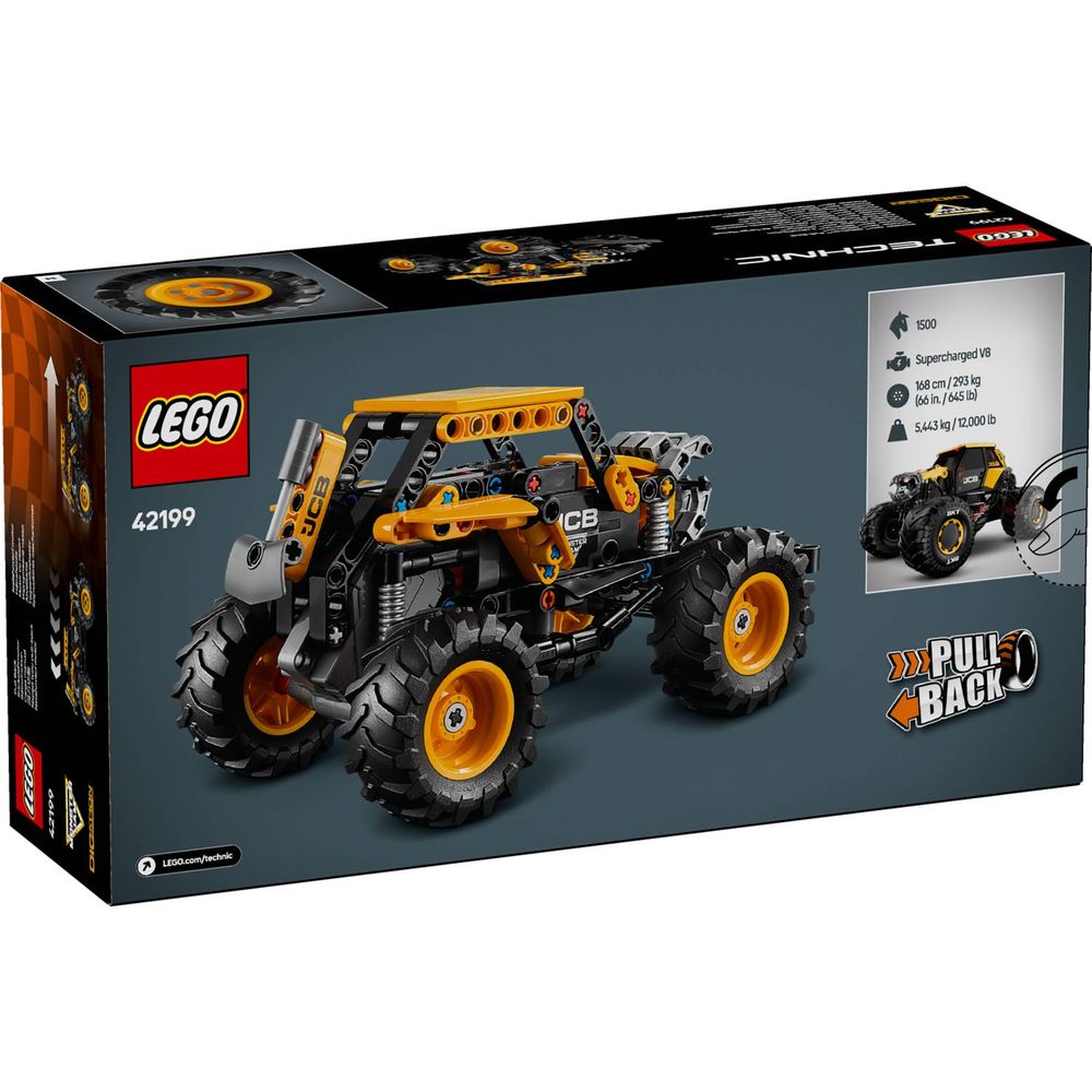 LEGO 42199 Monster Jam™ Digatron™ na povlačenje slika 10