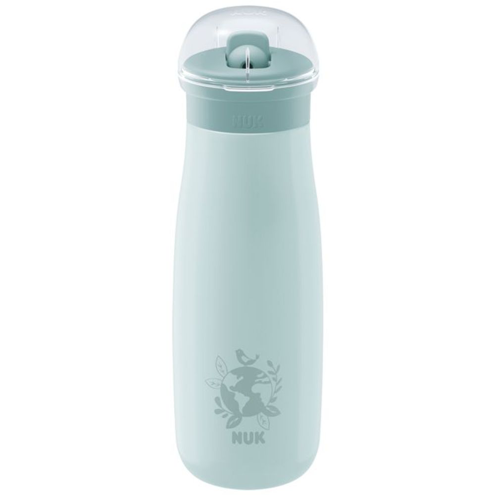 NUK Flašica za vodu od nehrđajućeg čelika Mini-Me Flip 12m+ 500ml, Zelena slika 1