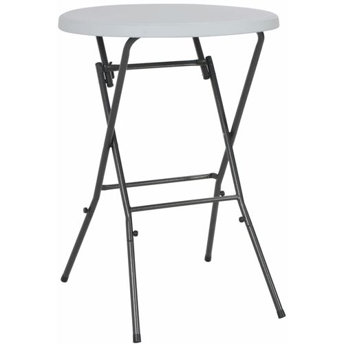 Sklopivi barski stol bijeli 80 x 110 cm HDPE slika 19