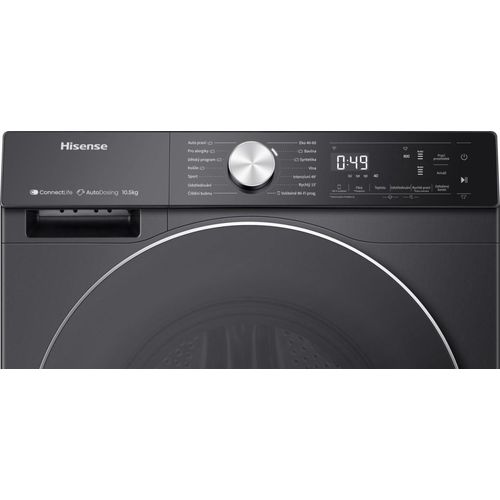 Hisense WF5S1045BB Veš mašina 10.5 kg, 1400 rpm, ConnectLife, AutoDosing, Crna slika 4