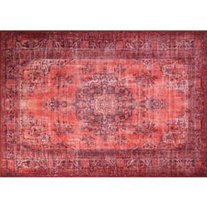 Šareni Hodnički Tepih Blues Chenille - Crveni AL 131 (75 x 230 cm)