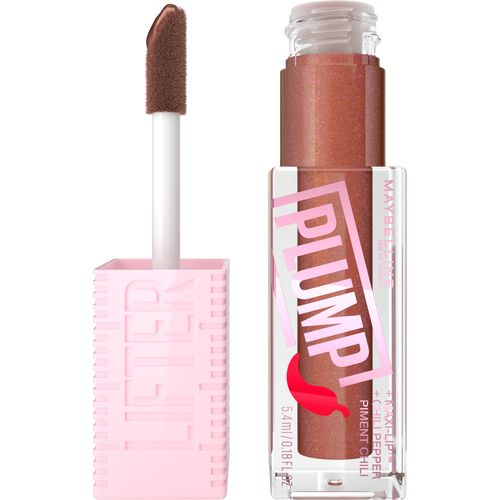 Maybelline New York Lifter Plump sjaj za usne 007 cocoa zing slika 1