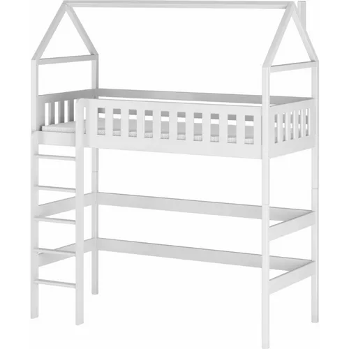 Drveni dečiji krevet Otylia - beli - 160/180x80 cm slika 2