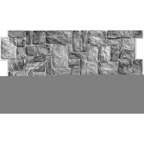 3D zidni panel Prirodni Sivi Kamen slika 2