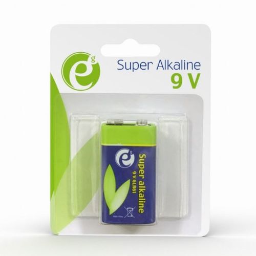 Gembird Alkaline 9 V 6LR61 battery, blister slika 1