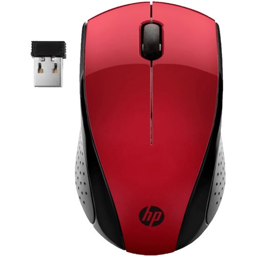 HP miš 220 bežični 7KX10AA crvena slika 2