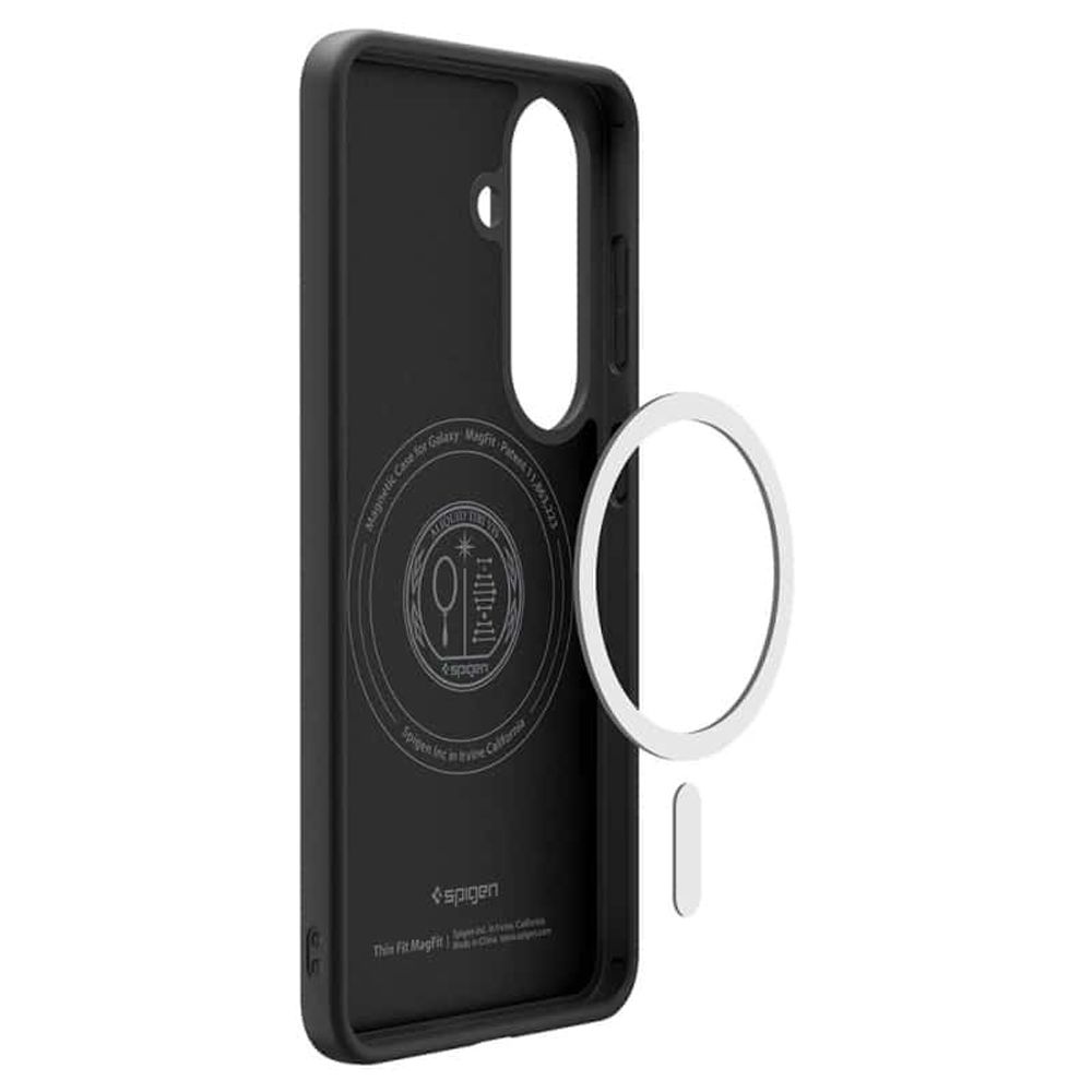 Spigen Thin Fit maska s MagSafeom za Samsung Galaxy S26 crna ACS11396 slika 5