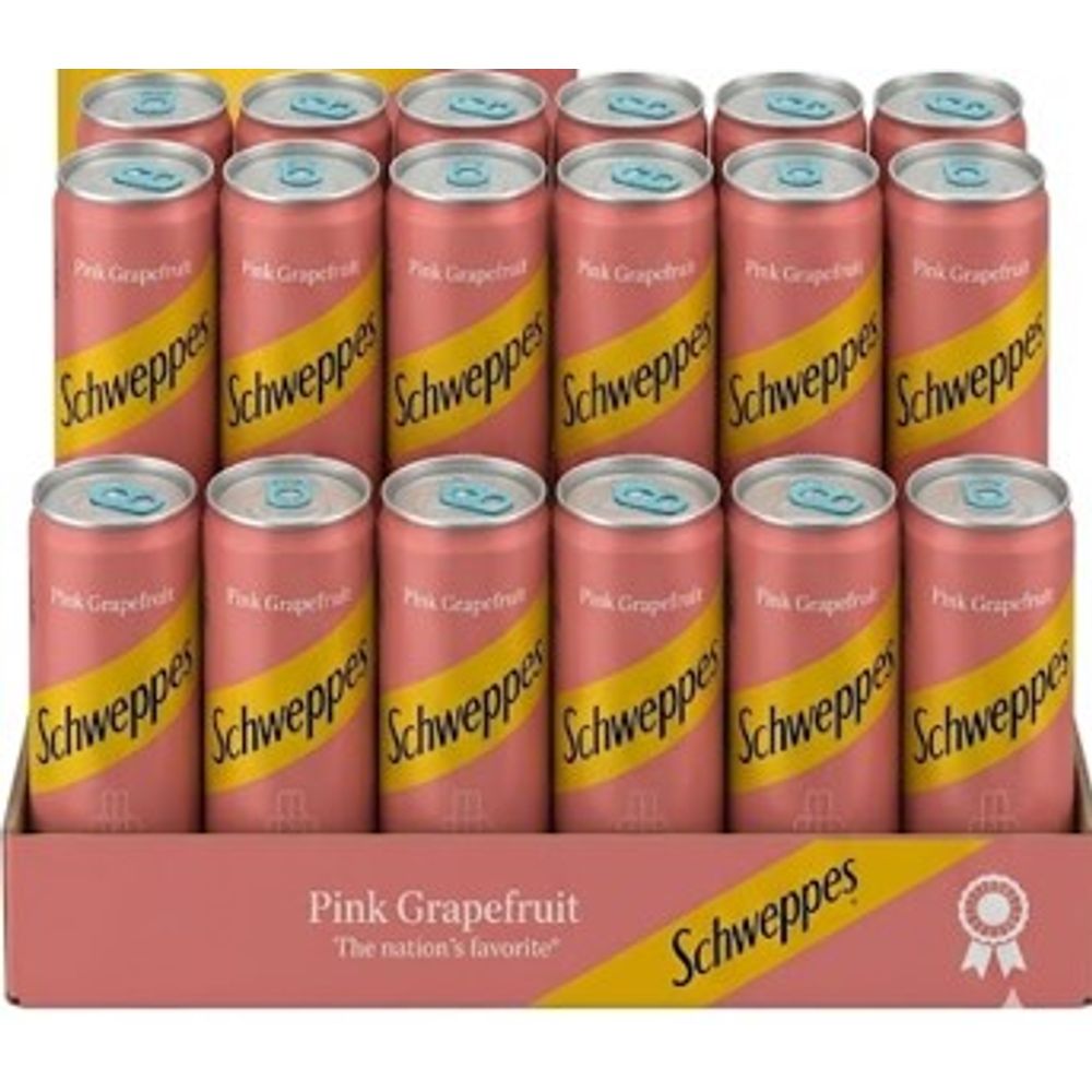 Schweppes Grapefruit Pink limenka 24x0.33l  XXL  slika 2