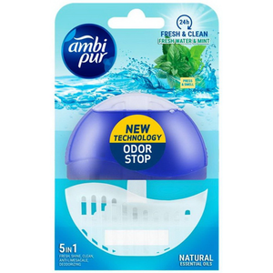 Ambi Pur osvježivač za WC šolju Water&Mint 55ml