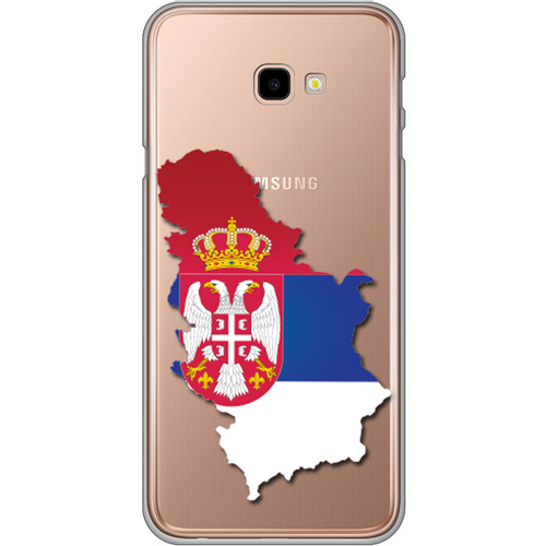 Maska Silikonska Print Skin za Samsung J415FN Galaxy J4 Plus 2018 Serbia Map slika 1
