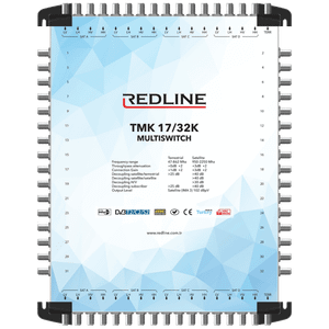 REDLINE Multišalter 4 satelita na 32 utičnice,kaskadni(bez adaptera) - TMK 17/32K
