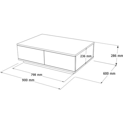 FR14-AW Atlantic Pine
White Coffee Table slika 7