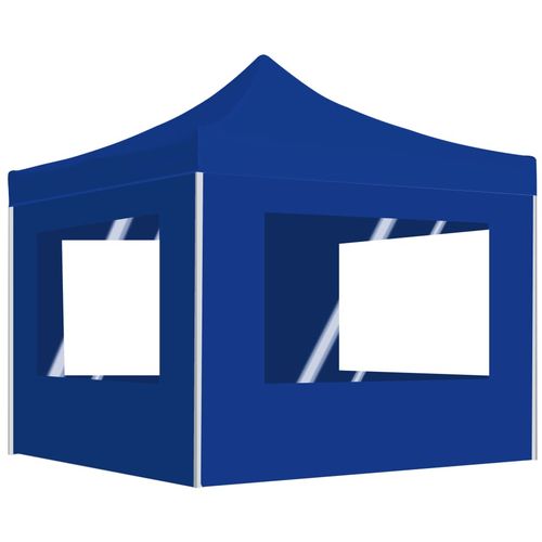Profesionalni sklopivi šator za zabave 3 x 3 m plavi slika 19