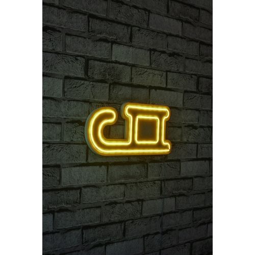 Wallity Ukrasna plastična LED rasvjeta, Sled - Yellow slika 1