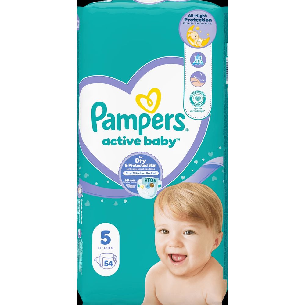 Pampers Active Baby pelene maxi pack 5-KRATAK ROK  slika 1
