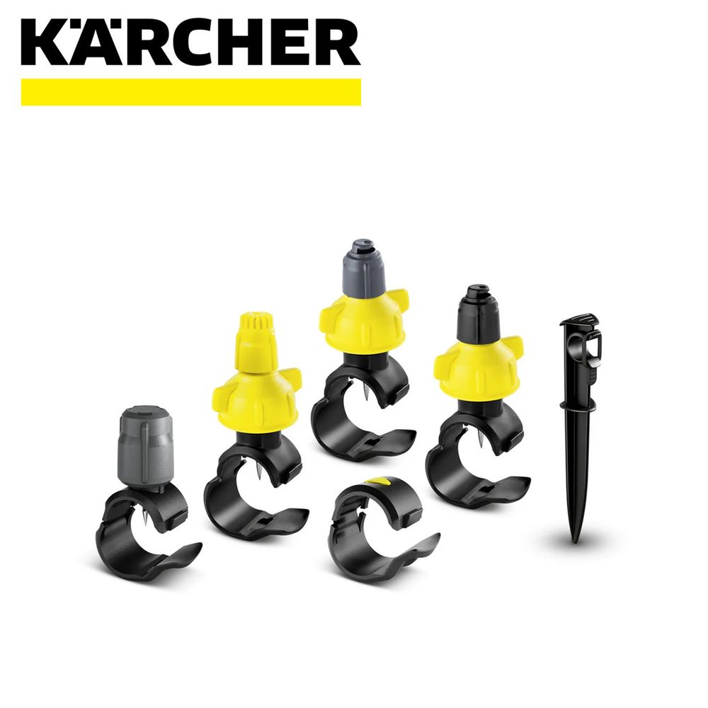 Set za navodnjavanje – obujmice i koplja za zemlju KARCHER 30 komada  2.645-239.0  slika 1