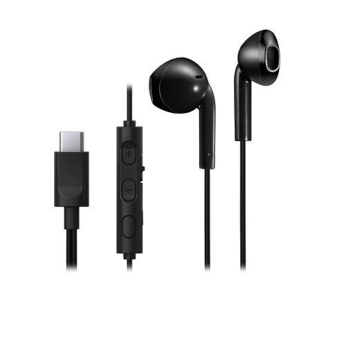 Slušalice JVC HA-FR17UCBU, in-ear, USB-C, crne slika 1