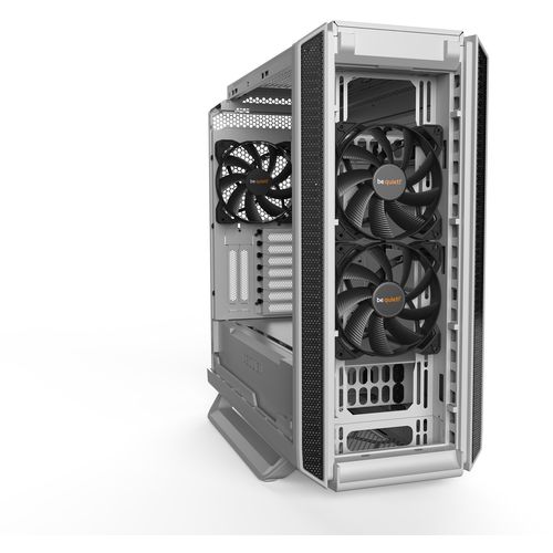 be quiet! BGW40 SILENT BASE 802 Window White, MB compatibility: E-ATX / ATX / M-ATX / Mini-ITX, Three pre-installed be quiet! Pure Wings 2 140mm fans, Ready for water cooling radiators up to 420mm slika 5