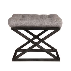 Capraz - Black, Grey Black
Grey Pouffe