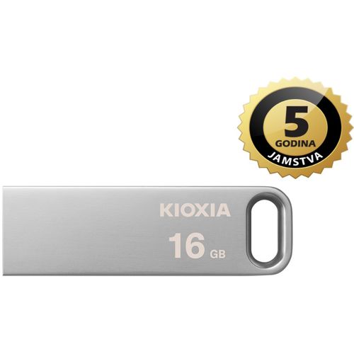 Memorija USB Kioxia-Toshiba Biwako USB 3.2, 100MBs, metal, 16GB U366 slika 1