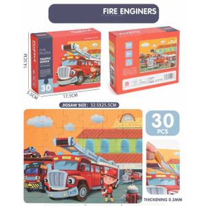 Slagalica vatrogasno vozila 30 elemenata