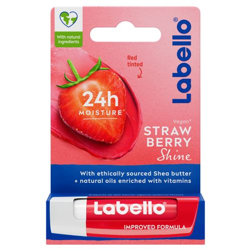 Labello Strawberry Shine 4,8g slika 1