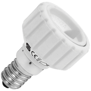 home Adapter za sijalično grlo E14 na GU10 - GU10/E14
