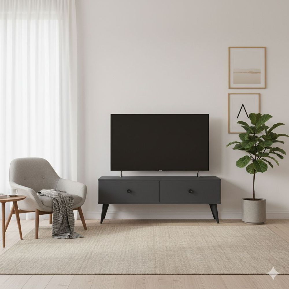 TV Stalak Mona 120 u Antracit Boji slika 1