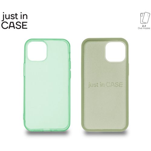 2u1 Extra case MIX paket ZELENI za iPhone 13 Mini slika 2