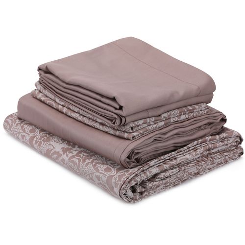 Colourful Cotton Posteljina satenska Super King Set (nas) (SAD) (ES), Saten - Cappucino slika 3