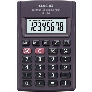 Kalkulator CASIO HL-4A KARTON.PAK bls