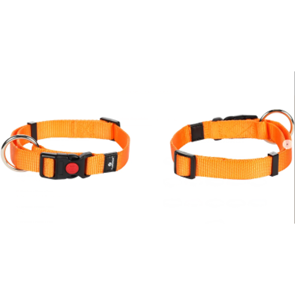 OGRLICA ZA PSA ZIGGI NARANČASTA 30-45 cm, 15 mm slika 3