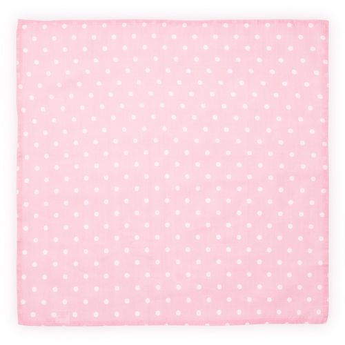 LORELLI SWADDLE BLANKET Dekica od Muslina 80 x 80 Cm Pink Dots slika 1