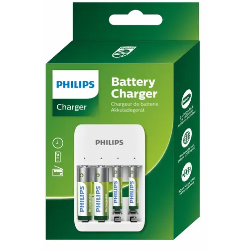 Punjač za baterije Philips AA/AAA na USB 4 porta slika 1