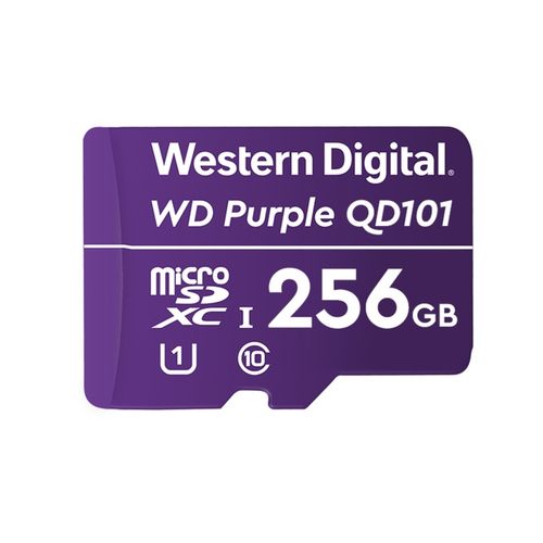 WD Purple 256GB microSDXC kartica za nadzorne kamere slika 1