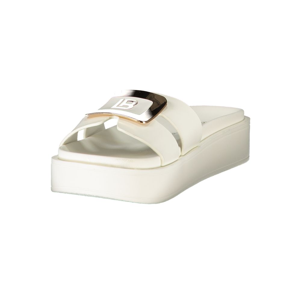 LAURA BIAGIOTTI WOMEN'S WHITE SANDALS slika 3