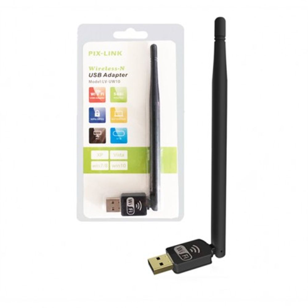 Pix-Link LV-UW10 USB WiFi Adapter 150Mbps slika 1