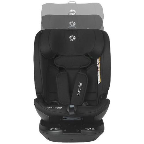 Coccolle® Autosjedalica Velsa iSize 360° 40-150cm Isofix, Jet Black slika 6