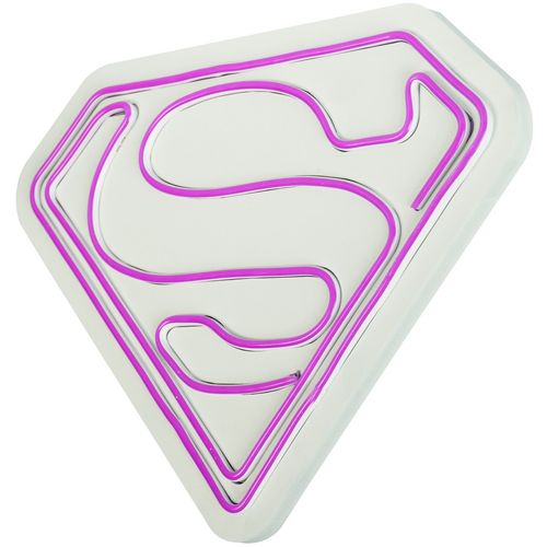 Wallity Ukrasna plastična LED rasvjeta, Superman - Pink slika 5