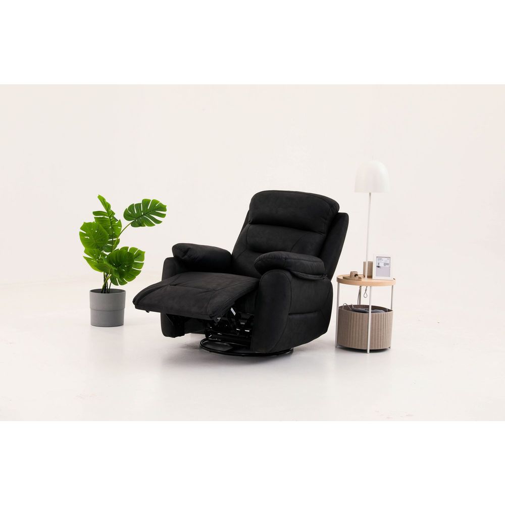 Električni Relax Fotelja Comfort - Crna slika 2
