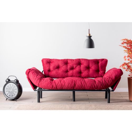 Atelier Del Sofa Trosjed na razvlačenje, Kesten, Nitta Triple - Maroon slika 2