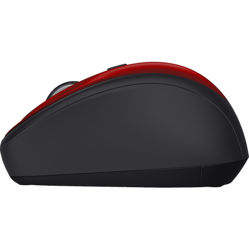 Trust Yvi+ Silent Wireless miš crveni, sa tihim tipkama, 800-1600 dpi, optički, 4 tipke slika 1