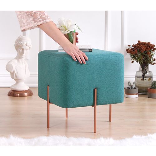 Copper 57 - Green Light Green Pouffe slika 4